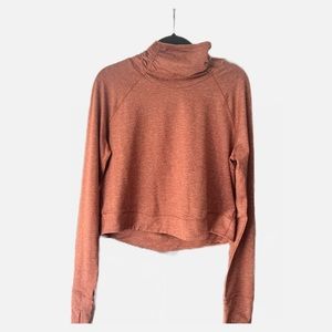 PRANA ZAWN TOP - Crop Cowl neck top.